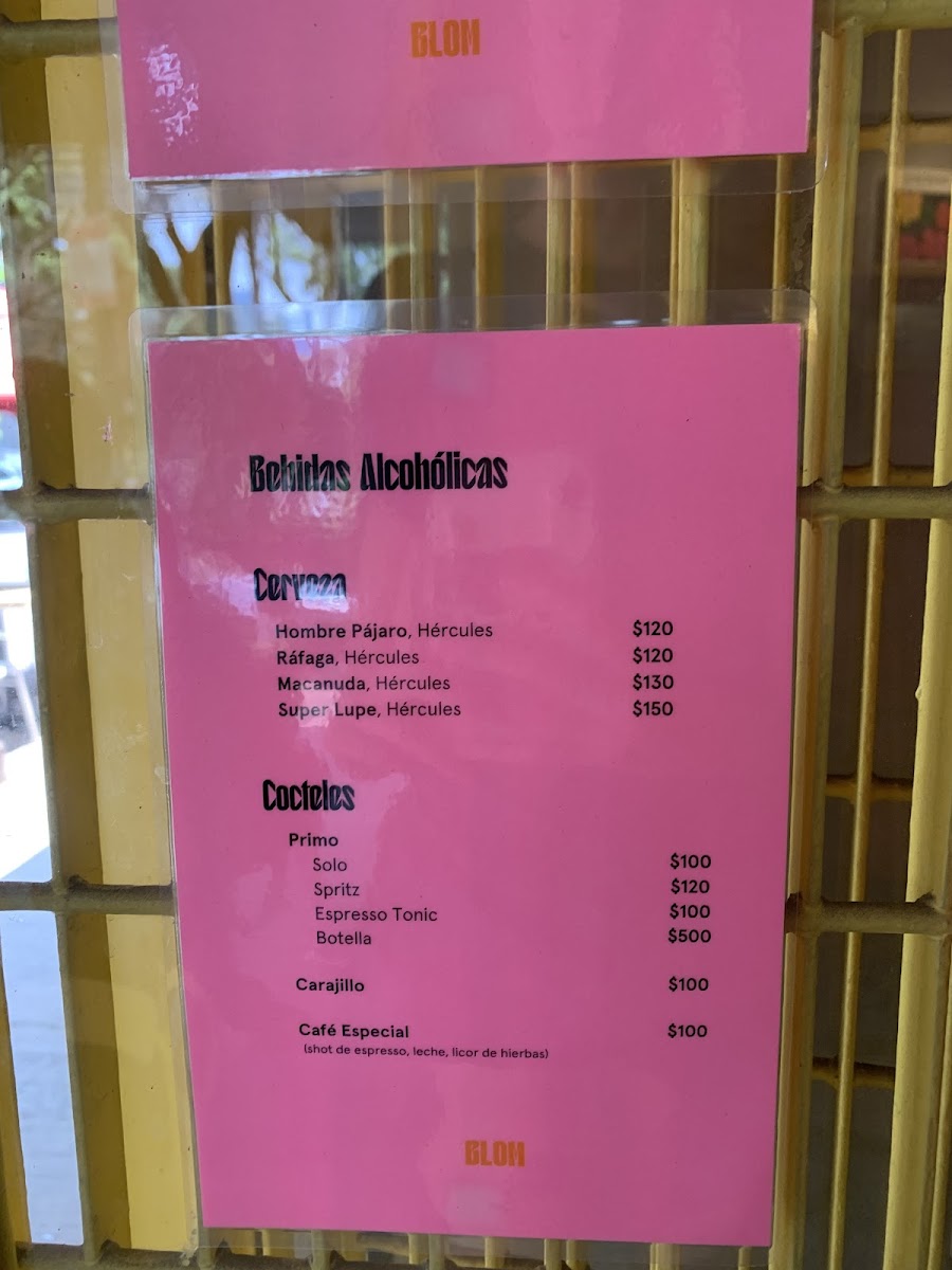 Menu Blom Nápoles-4