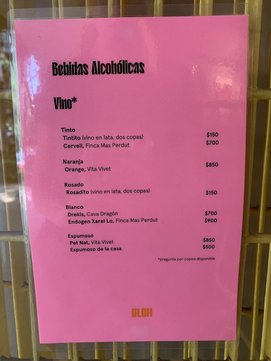 Menu Blom Nápoles-5